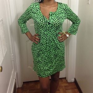 Green and Black Diane Von Furstenburg