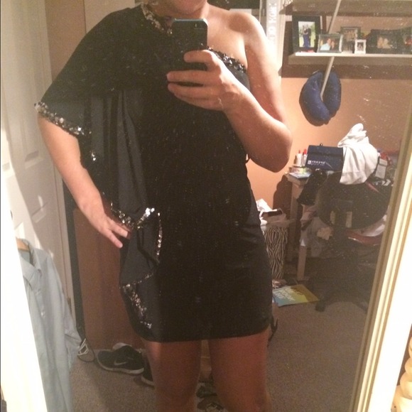 Black cocktail dress!