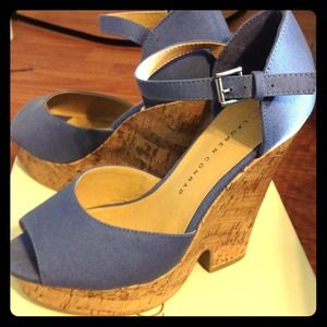 Lauren Conrad Lavendar Wedges