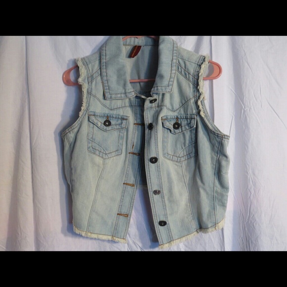 Denim Vest.