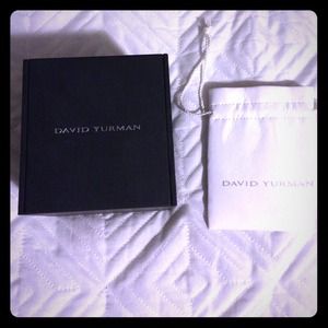 David Yurman box and bag