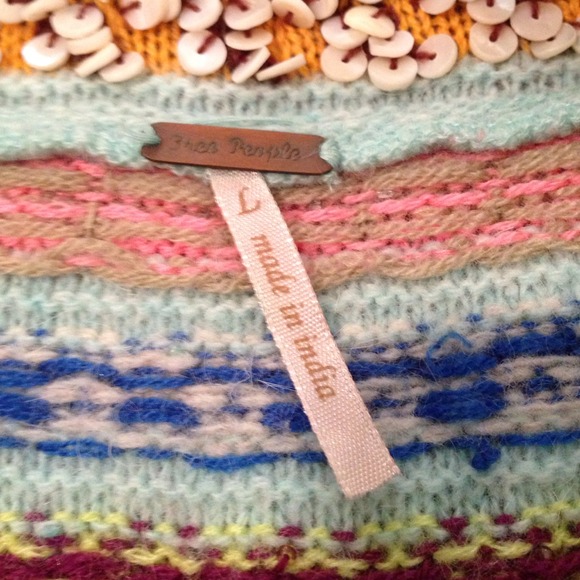 Free People Cropped Sweater - Picture 3 of 4