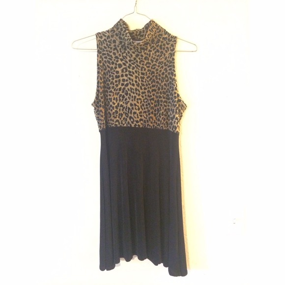 Vintage Leopard Dress