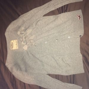 Gray Hollister sweater