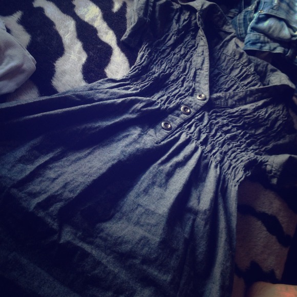 Ruffle gray dress :)