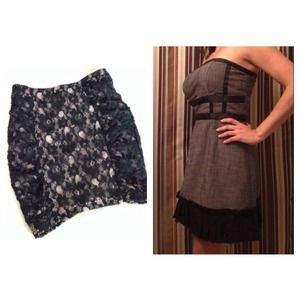 Bundle. Forever 21 Lace Skirt + Forever 21 Dress.