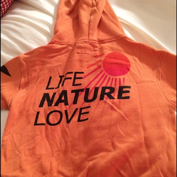 Free City sweatshirt in Orange- size 3