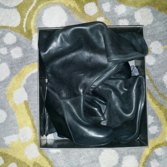 Rick Owens Over-the-knee OTK Boots - Picture 3 of 3