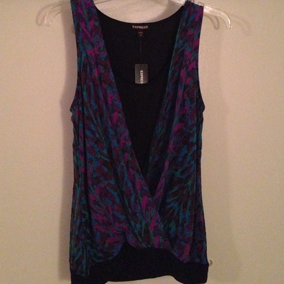 Colorful all purpose top