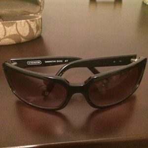 Black Coach Samantha sunglasses