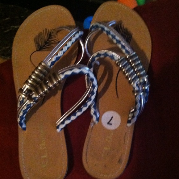 Cute blue Sandels