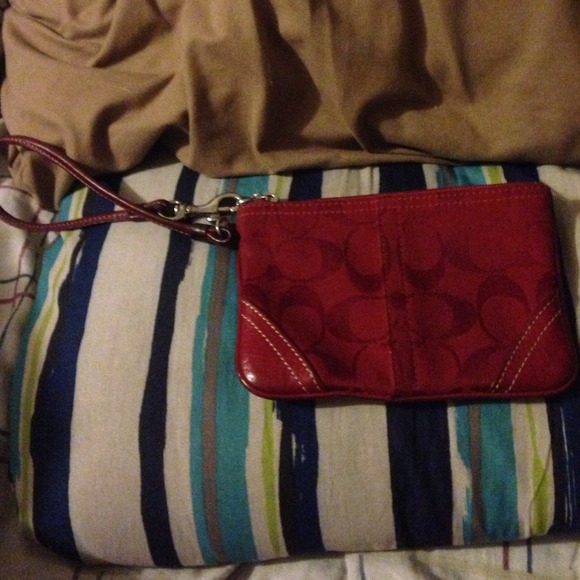 Coach wristlet
