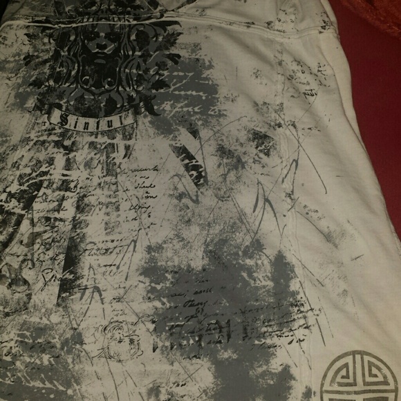 ***SOLD***Sinful by Affliction Tank Top - Picture 4 of 4