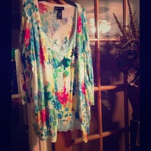 Light sweater with matching cami SOLD !!!