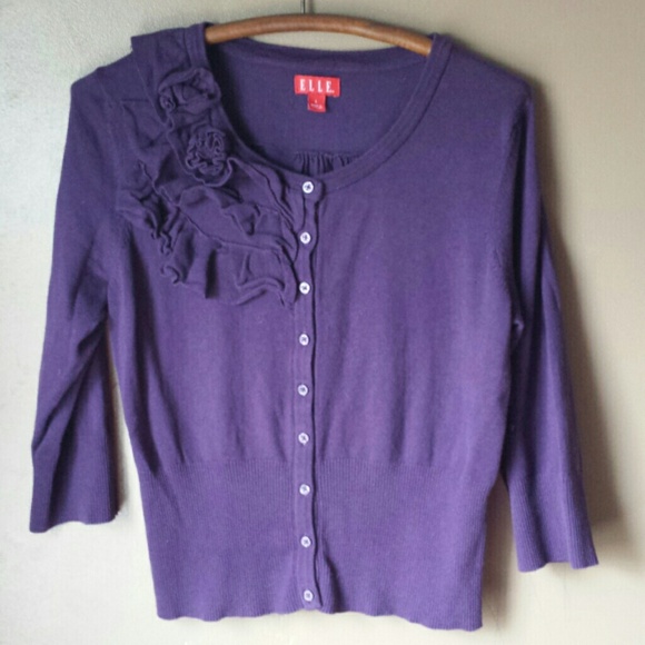 Purple Cardigan