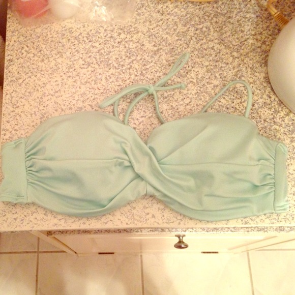 Light Blue Victoria Secret Bikini Top