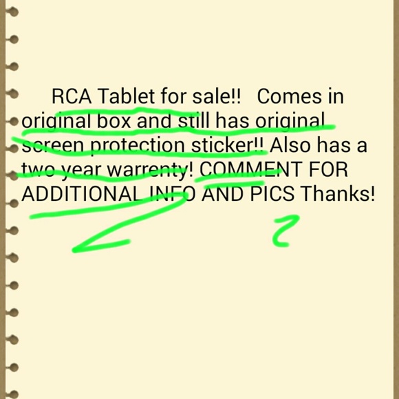 Rca tablet