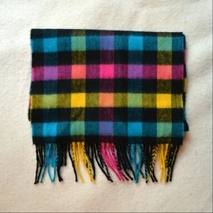 Colorful Plaid Scarf