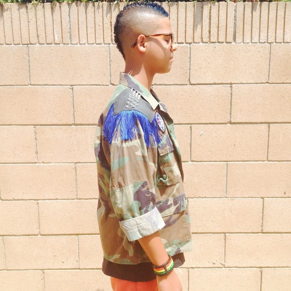 Army camo military royal jacket - Picture 3 of 4