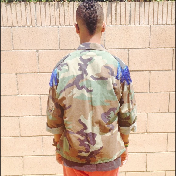 Army camo military royal jacket - Picture 4 of 4