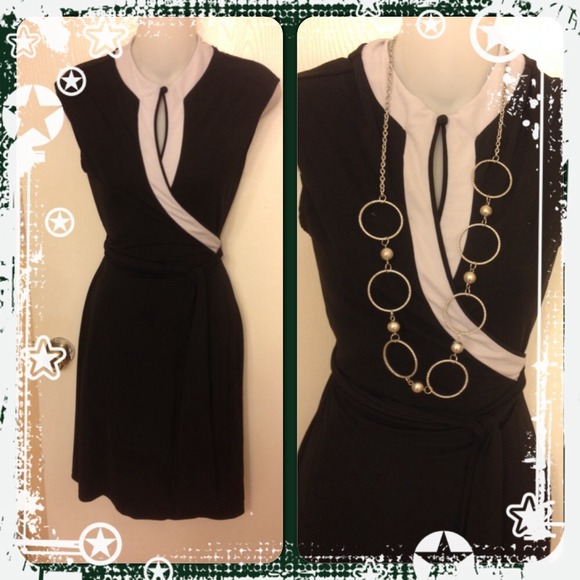 Black And white dress