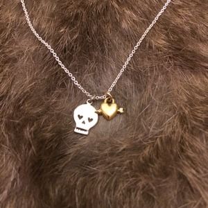 Dogeared Skull Necklace