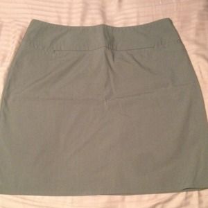 New York & Co military green skirt