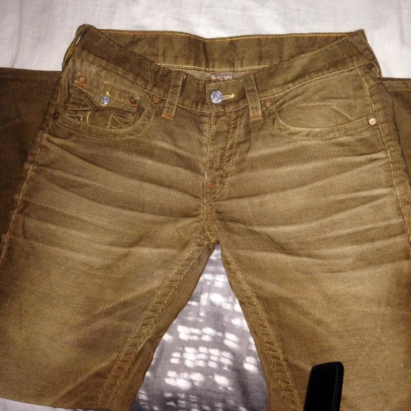 True religion corduroy pants