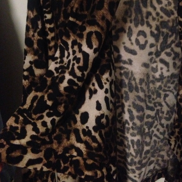 Leopard print cardigan - Picture 3 of 3