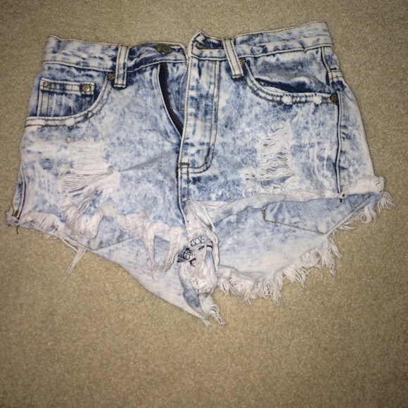 high wasted shorts
