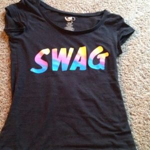 Target SWAG shirt.