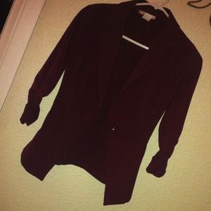 Burgundy Blazer