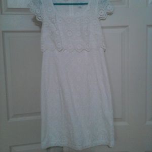 White Lace cocktail dress