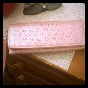 DSW Pink clutch