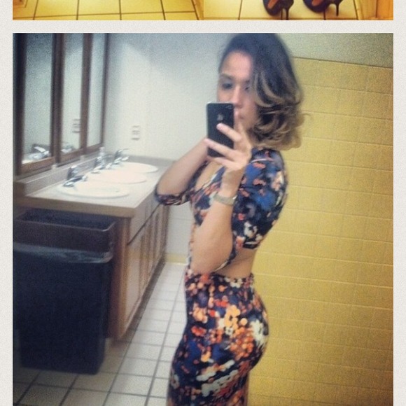 Cut open dress!!!  Only worn once.