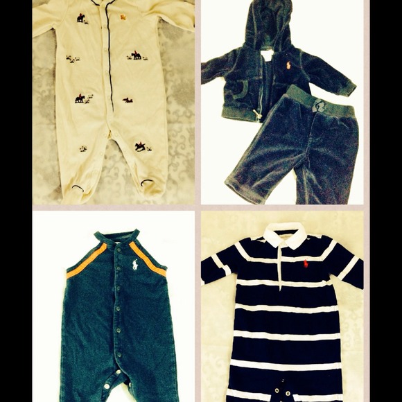 Ralph Lauren Infant Clothes 3M Lot of 5