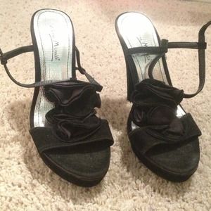 BLACK VELVET & SILVER HEELS