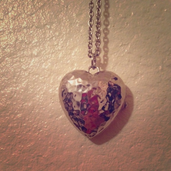 Heart necklace/ watch