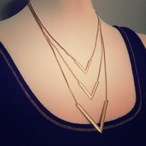 Triple Arrow Necklace