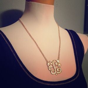 Monogram "L" Necklace
