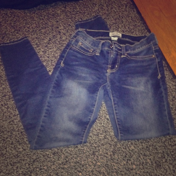 Classic dark wash jeggings