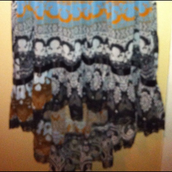 Strapless short front long back dress - Picture 2 of 3