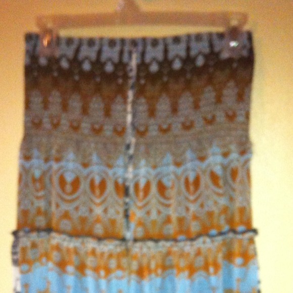 Strapless short front long back dress - Picture 3 of 3