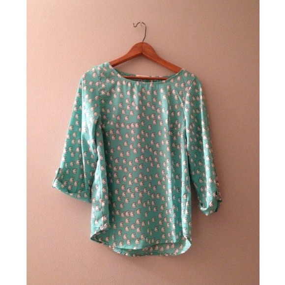 modcloth cat shirt