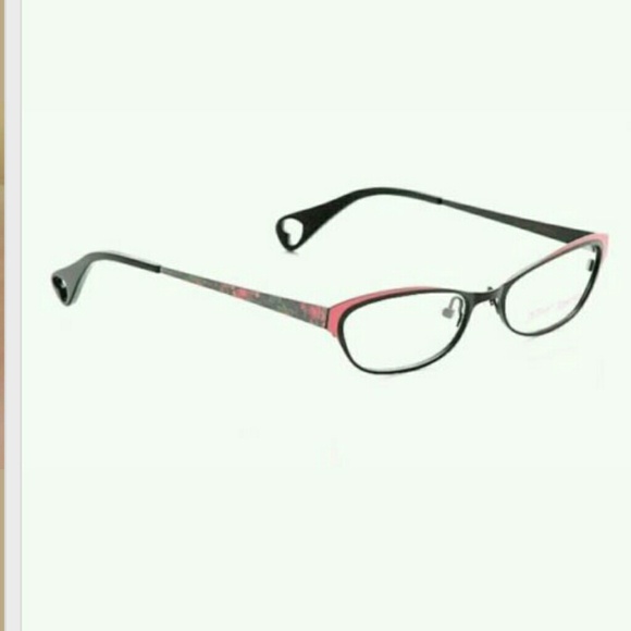 Betsey Johnson Pink Fancy Eyes Glasses