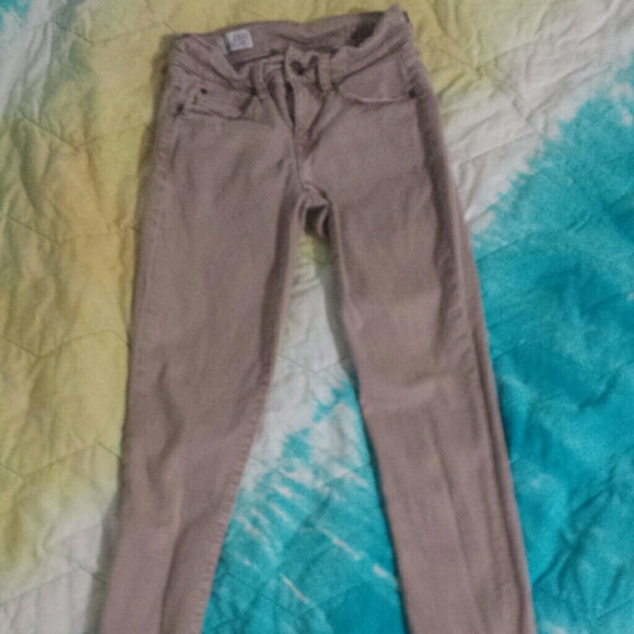 👖Gap Khaki Tan Jeggings Denim Skinny jeans💙 - Picture 2 of 4