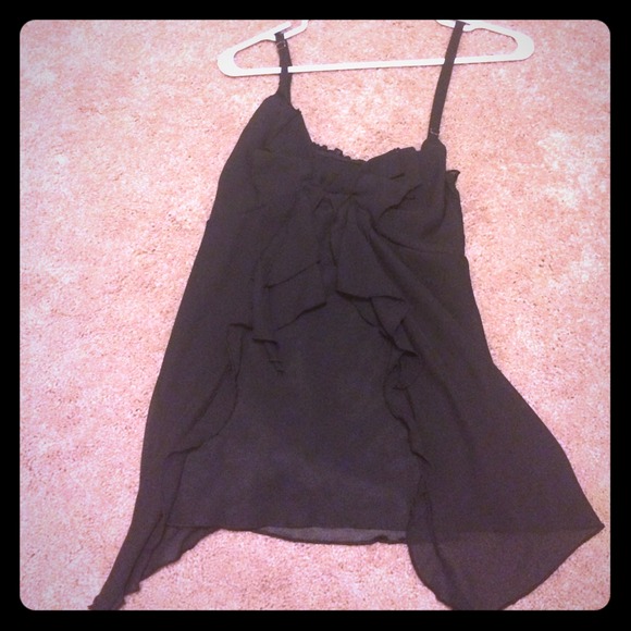 Black Charlotte Russe Tank Top