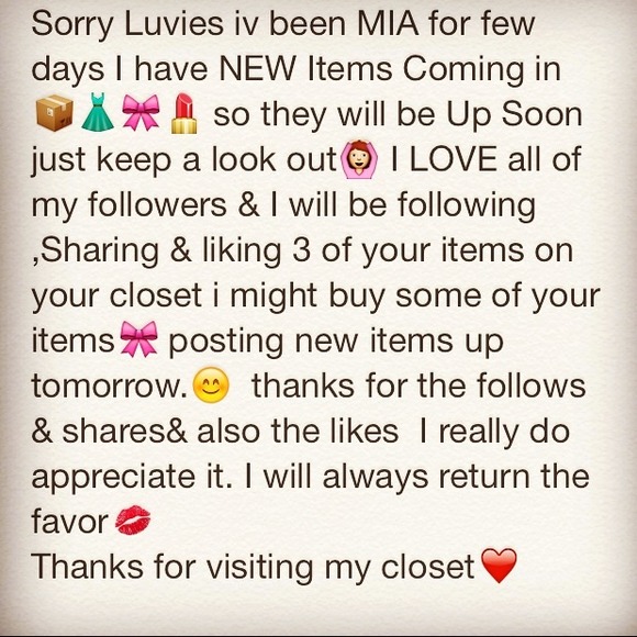 NEW ITEMS COMING SOON!!!📦🎀