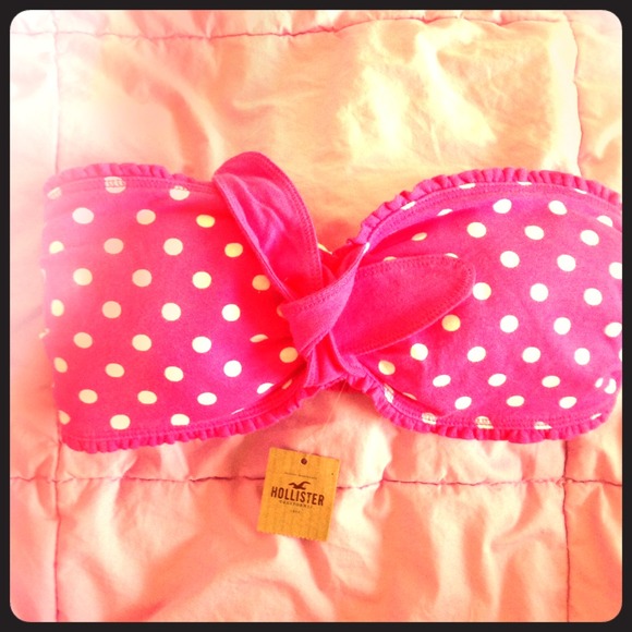 Hollister Hot Pink Bandeau
