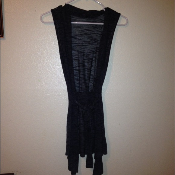Dark grey cardigan